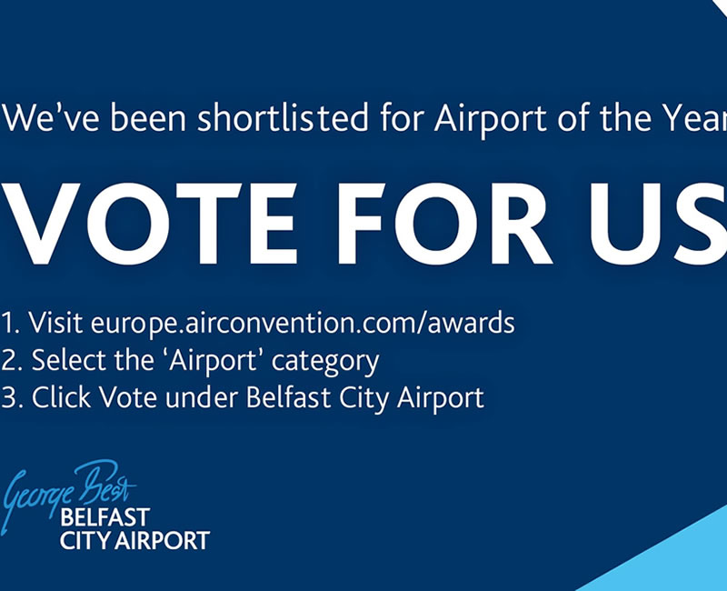Belfast City Airport Shortlisted For Airport Of The Year