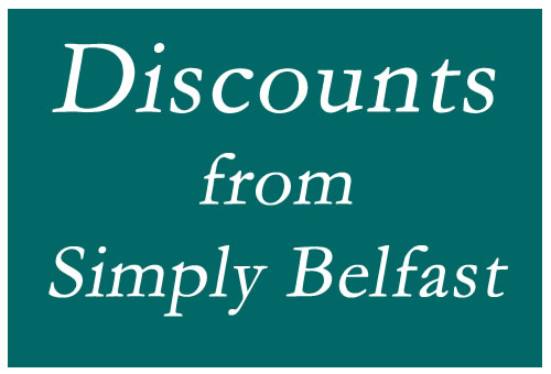 Claim your discount voucher for Belfast