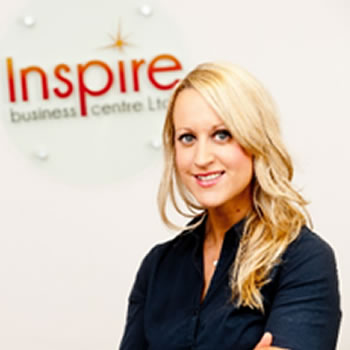 Inspire Business Centre New Development Manager Emma Garrett