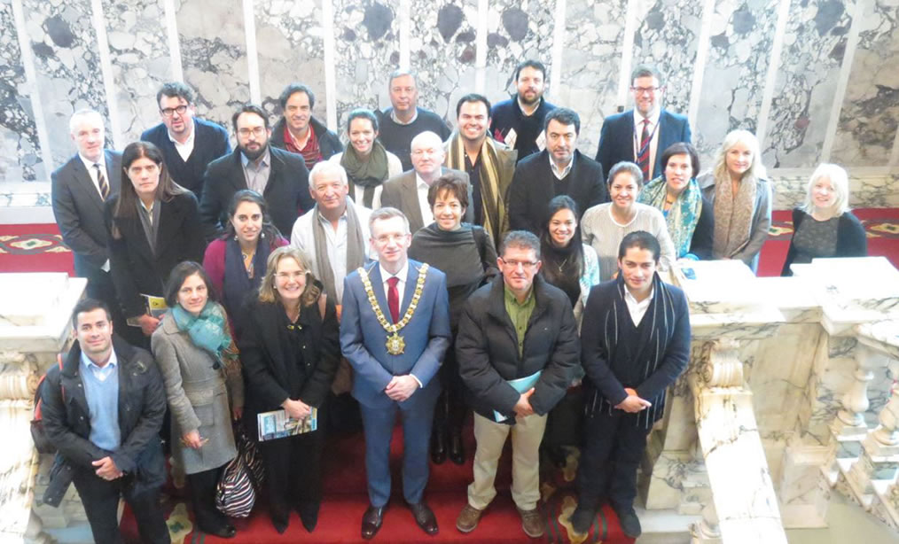 Colombian Advisors Belfast Visit