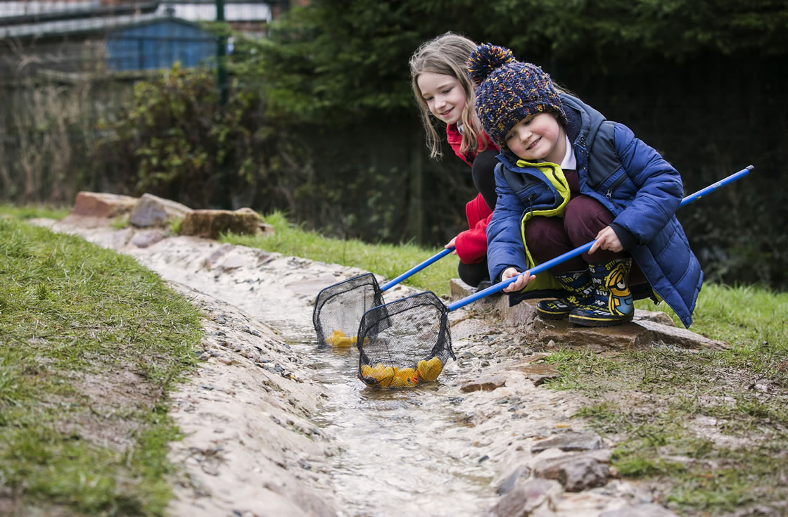 Clandeboye Primary School Rainwater Garden Complete