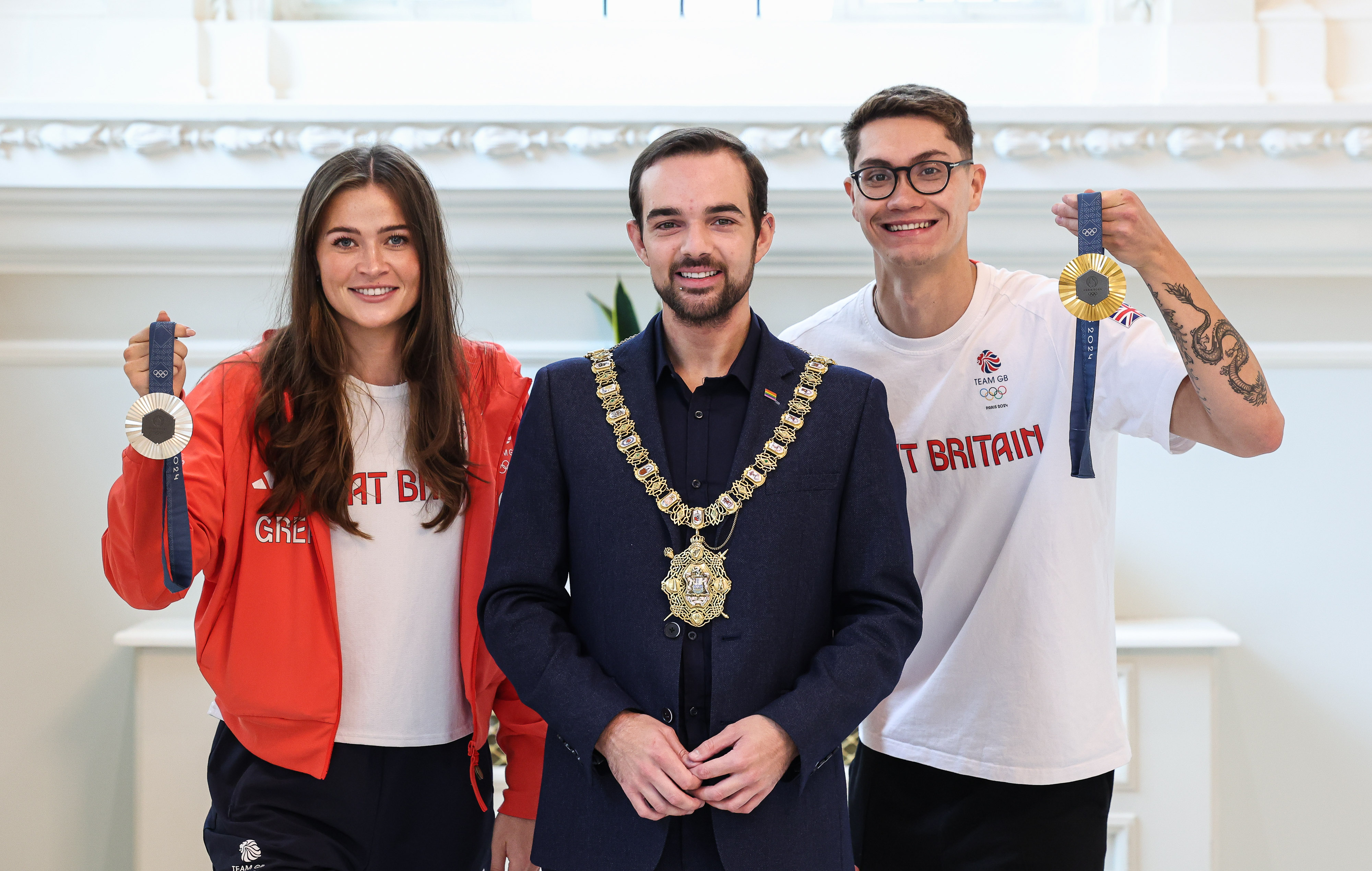 Lord Mayor Congratulates Belfast based Olympic medallists
