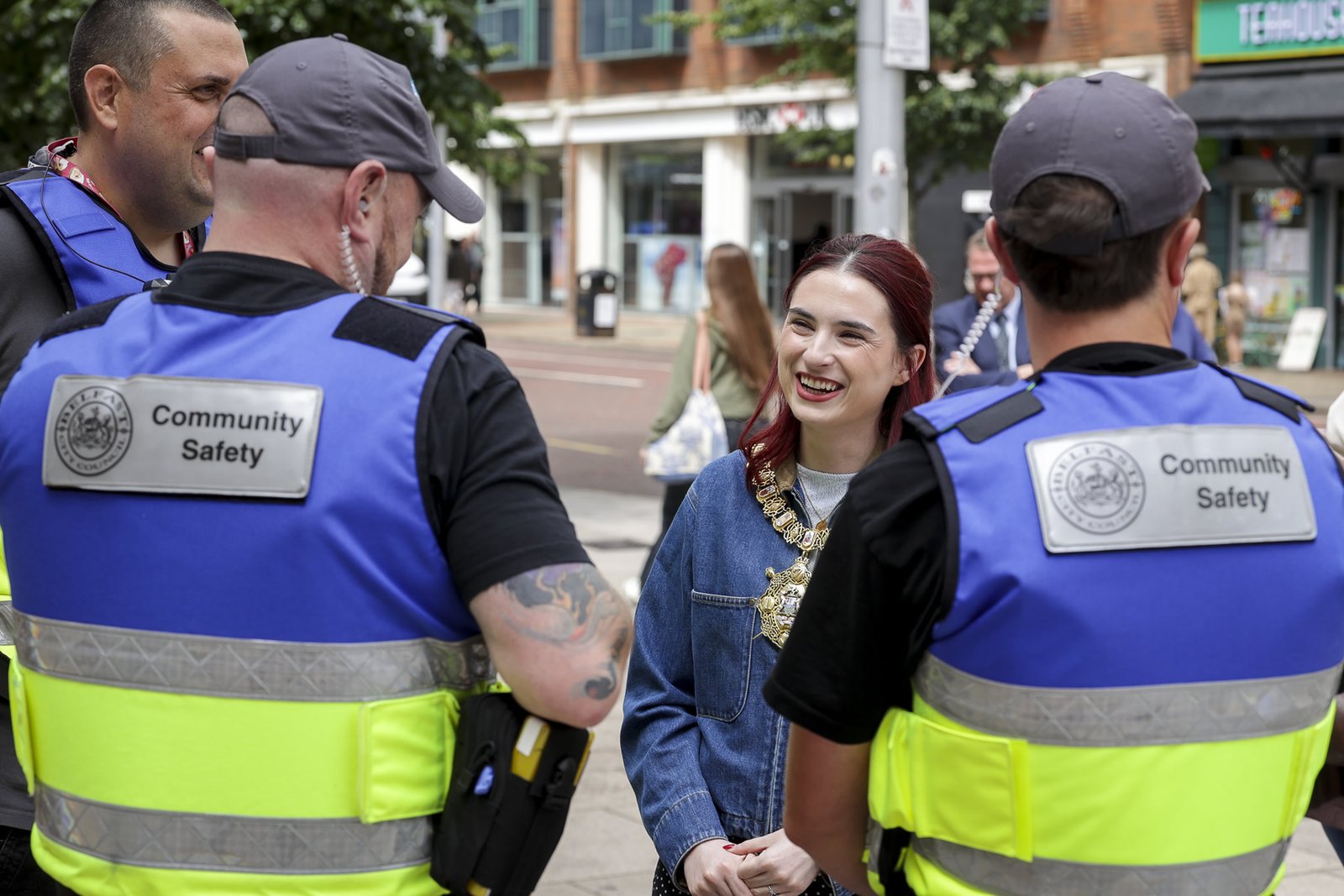 Belfast Lord Mayor Joins Patrol In City Centre